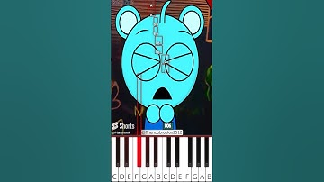 AAAHHH | Sprunki x Squid game #sprunki #squidgame (@Thenoobroblox2512) - Octave Piano Tutorial