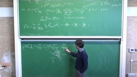 SRQ | Prof. Alessandro Giuliani | Lecture 6 - The interacting dimer model