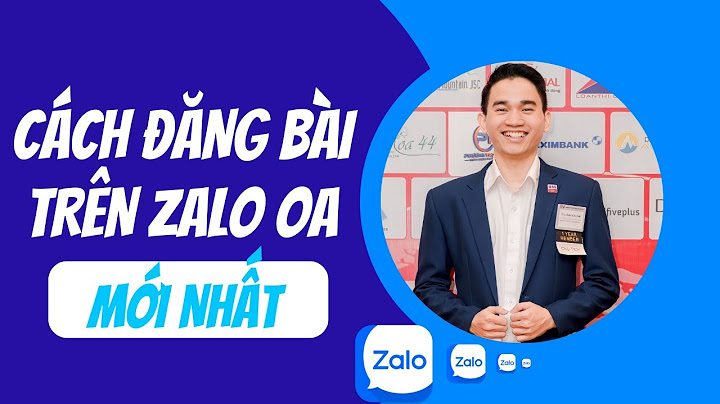 Lỗi đăng ảnh không thành công bài viết zalo oa năm 2024