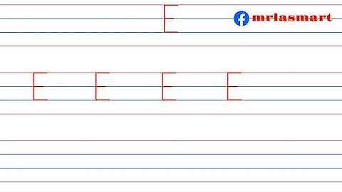 Learn to Write Uppercase ‘E’ | Precise Formation | Merryland Academy Digital Classroom