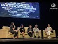 Panel discussion: Building communities to solve the plastic/waste crisis