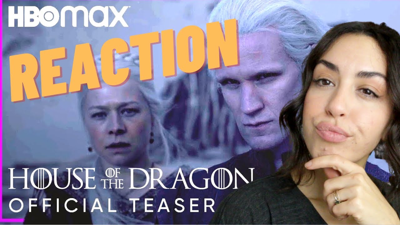 HOUSE OF THE DRAGON REACTION - Official Teaser Trailer