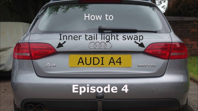 Audi A4 B8 innere Heckleuchte ausbauen wechseln 