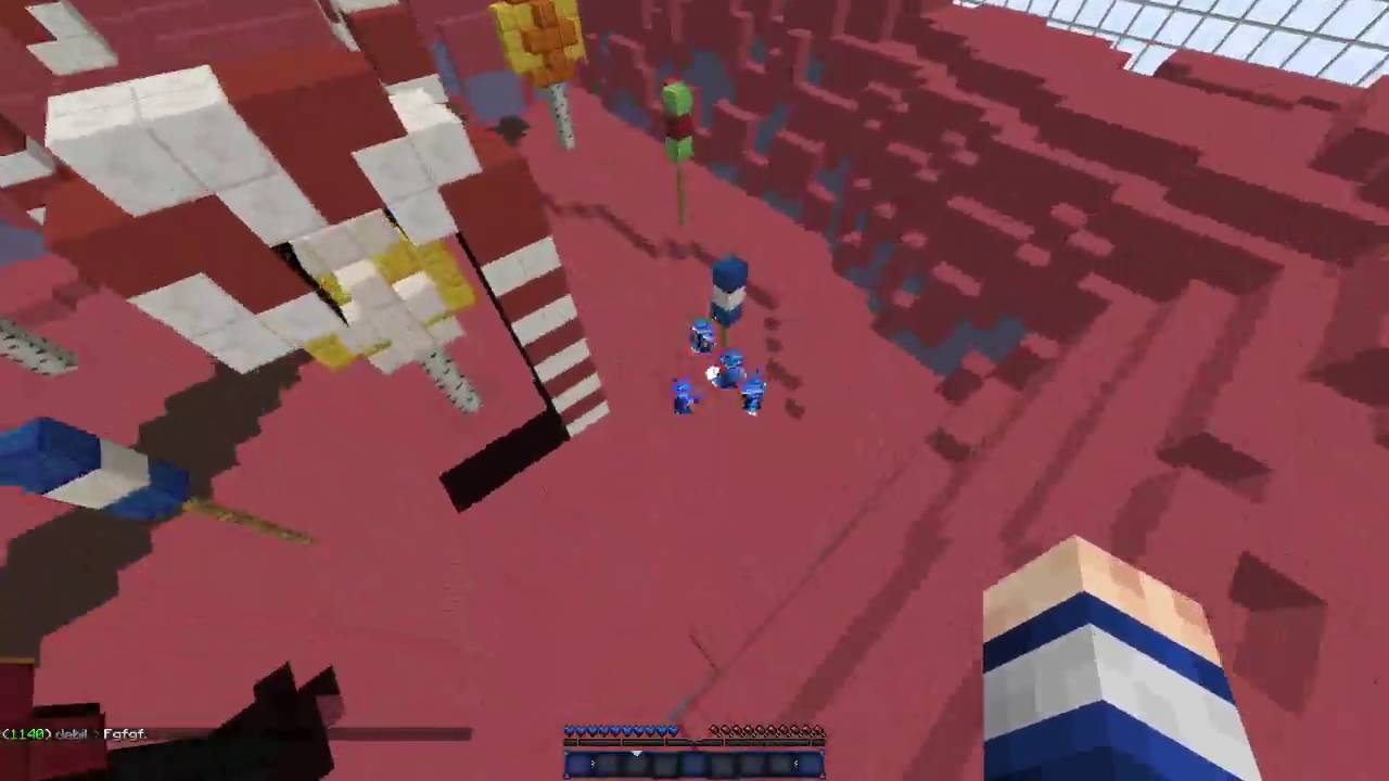 Fastest teamfight in minecraft ever!!