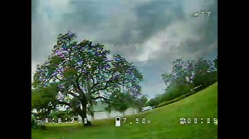 Tinyhawk freestyle 2 flying around DJI