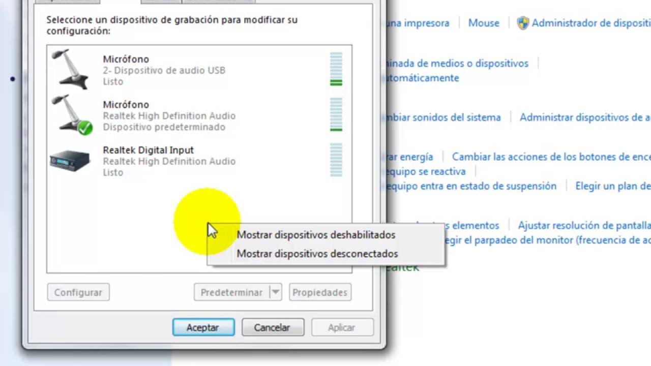 Activar Mezcla Estereo Windows 7 Youtube 0452