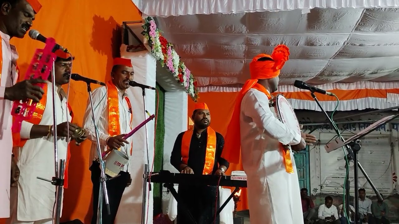 शिवजयंतीनिमित्त शाहीर बाळासाहेब बोरुडे यांनी गायलेल गणेशाच स्तवन...  #shahir #shivjayanti 