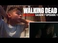 The walking dead raction saison 7 episode 1  negan kills