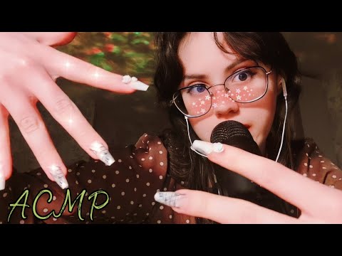 АСМР триггеры НОГТЕЙ: скрэтчинг по микрофону, таппинг и шёпот... ♡ ASMR Nails triggers #asmr #асмр
