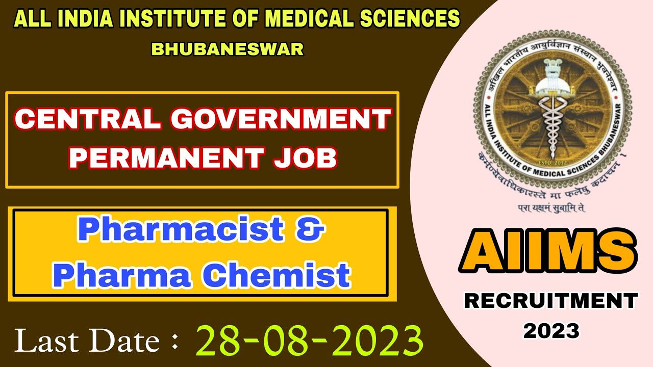pharmacist-pharma-chemist-posts-in-aiims-bhubaneswar-vacancy-2023