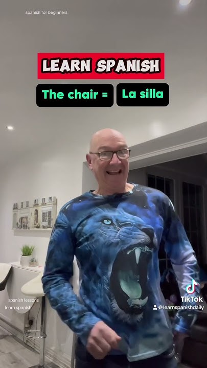 Learn Spanish shorts THE CHAIR In Spanish Youtubeshorts learn-spanish-shorts-the-chair-in-spanish-youtubeshorts