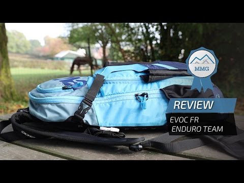 EVOC FR Enduro Team backpack review: integrated back protector