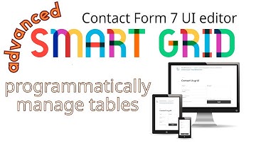 Dynamic form configuration of repetitive field table structures in Contact Form 7