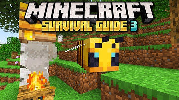 Bees, Honey, and Automatic Honeycomb! ▫ Minecraft Survival Guide S3 ▫ Tutorial Let
