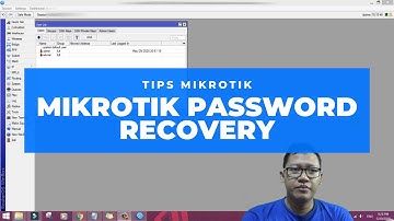 Mikrotik Password Recovery | Cek Password User Winbox
