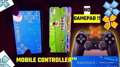 How to Use Phone as a GamePad Controller for PPSSPP Android emulator....