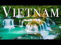 Vietnam 4k amazing aerial film  relaxing piano music  travel nature