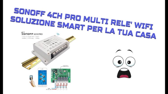 Sonoff 4CH Pro R2 how does it work ?! 