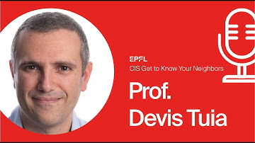 Prof. Devis Tuia - “Machine learning on the Earth system with remote sensing”  GTKYN Seminar Series