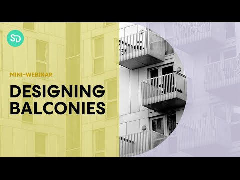Videó: Az erkély hozzáértő elrendezése