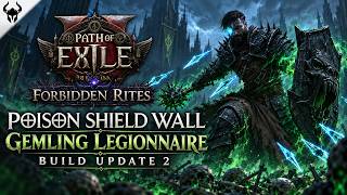 POISON + FREEZE + BIG DEFENCES! Shield Wall Gemling | PoE 2 0.5.5