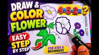 Details drawing and coloring a beautiful flower News
