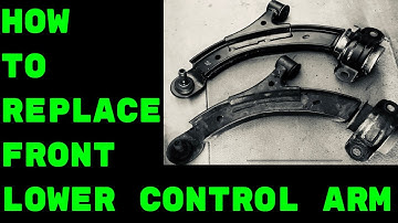 How To Replace Front Lower Control Arm Ford Mustang