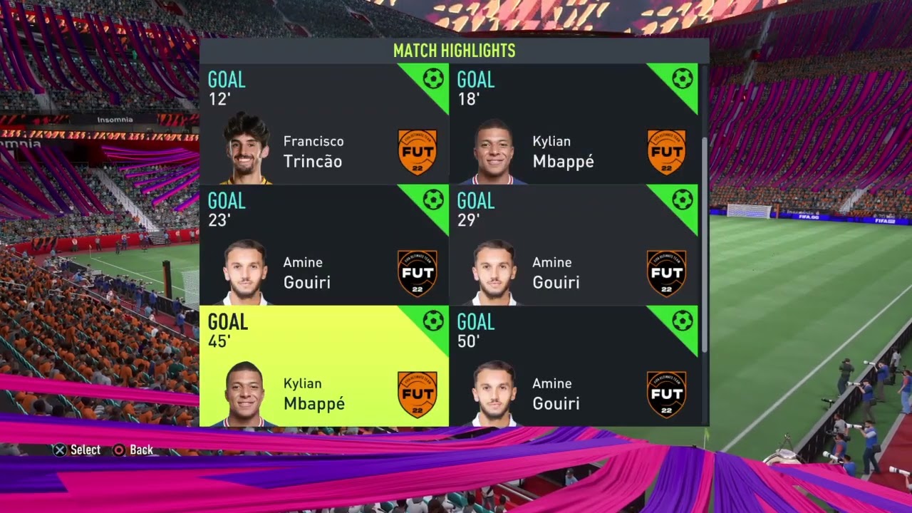 FIFA 22 a gyenge fos Gouiri