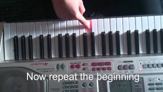 Piano Tutorial Chasing Melody From One Late Night Free Indie Horror Game