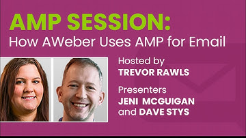 How AWeber Uses AMP for Email | Splat Fest | Email on Acid