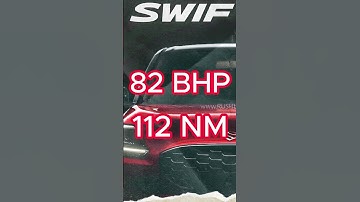 Swift 2024 with 3 Cylinder Engine ??          #shorts #viral #marutisuzuki #car