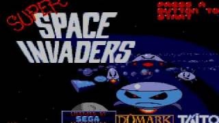 Super Space Invaders Master System Le Music
