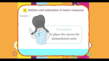 Explore Math Class 4, Unit 10, 06 Addition and subtraction of metric measures