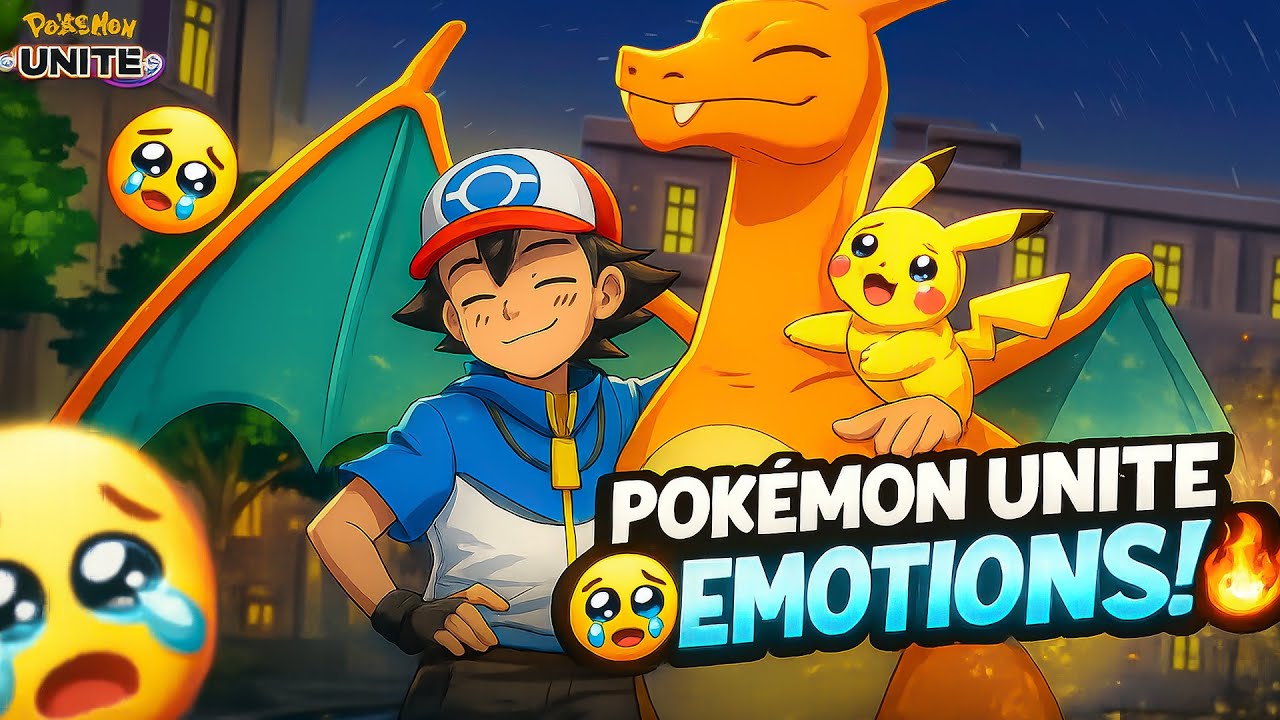 Самый трогательный момент в жизни Эша и Чаризарда… 😭 | Забавный геймплей | Pokémon Unite 