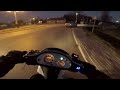 Gilera runner on board malossi 172  pm tuning pm59 xtech night ride pov