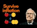 Warren Buffett on surviving INFLATION (2004)