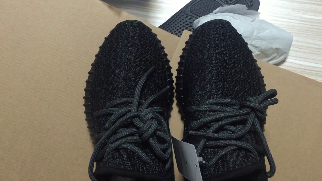 Top perdect Authentic Yeezy boost 350 pirate black reviews from DHgate seller: right20 - YouTube