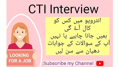 Cti Interview important updates cti jobs cti Merit list cti interview cti jobs updates daily 