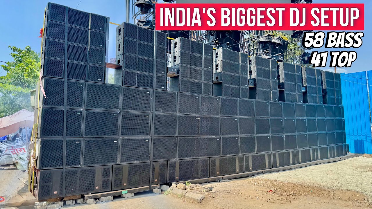 India का सबसे बड़ा DJ Setup Pune मैं।The King Of Bass।खड़ा होना मुस्किल