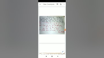 Class -5 Ex -2.2 Word problems