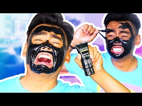 painful-face-mask-peel-off-challenge!