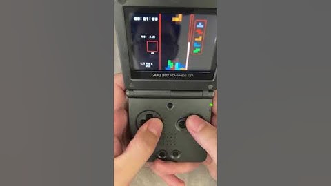 Apotris: 40 Lines - 38.09 seconds (GBA SP World Record)