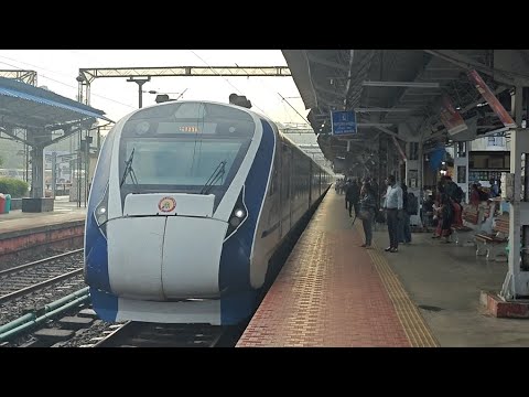 INDIAN RAILWAYS: 20634 KASARAGOD VANDEBHARAT EXPRESS ARRIVAL AT ...