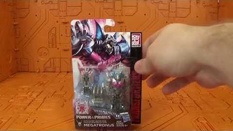 Transformers Prime Master Megatronus with Bomb-Burst Review