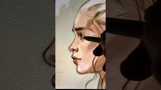 Drawing Daenerys in Procreate -avvart