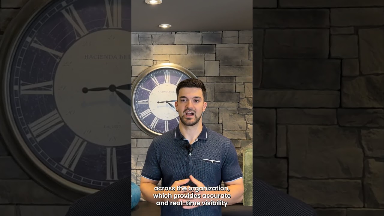 What is the main benefit of an ERP?  