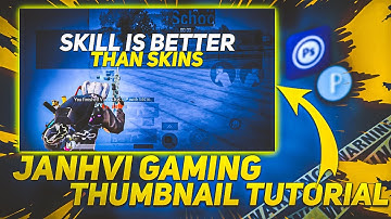 How to make thumbnail like Janhvi Gaming || Janhvi Gaming jaisa thumbnail kaise banaye || RAZER OP