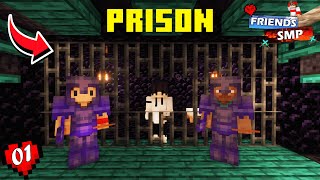 I Got Prisoned On The First Day of  Friends SMP | Minecraft Hindi