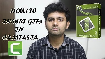 How to Insert Moving GIFs Into Camtasia Studio 9 Tutorial