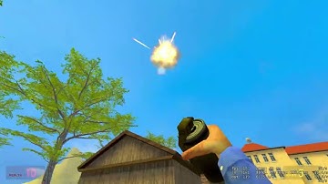 messing around in gmod with friends